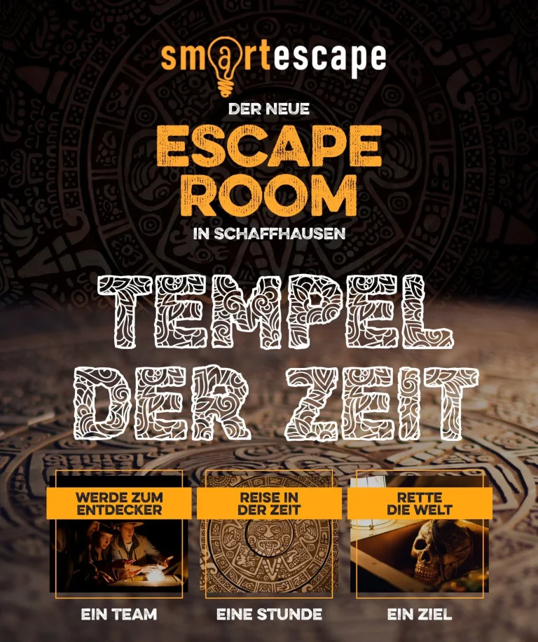 Escape Room Tempel der Zeit
